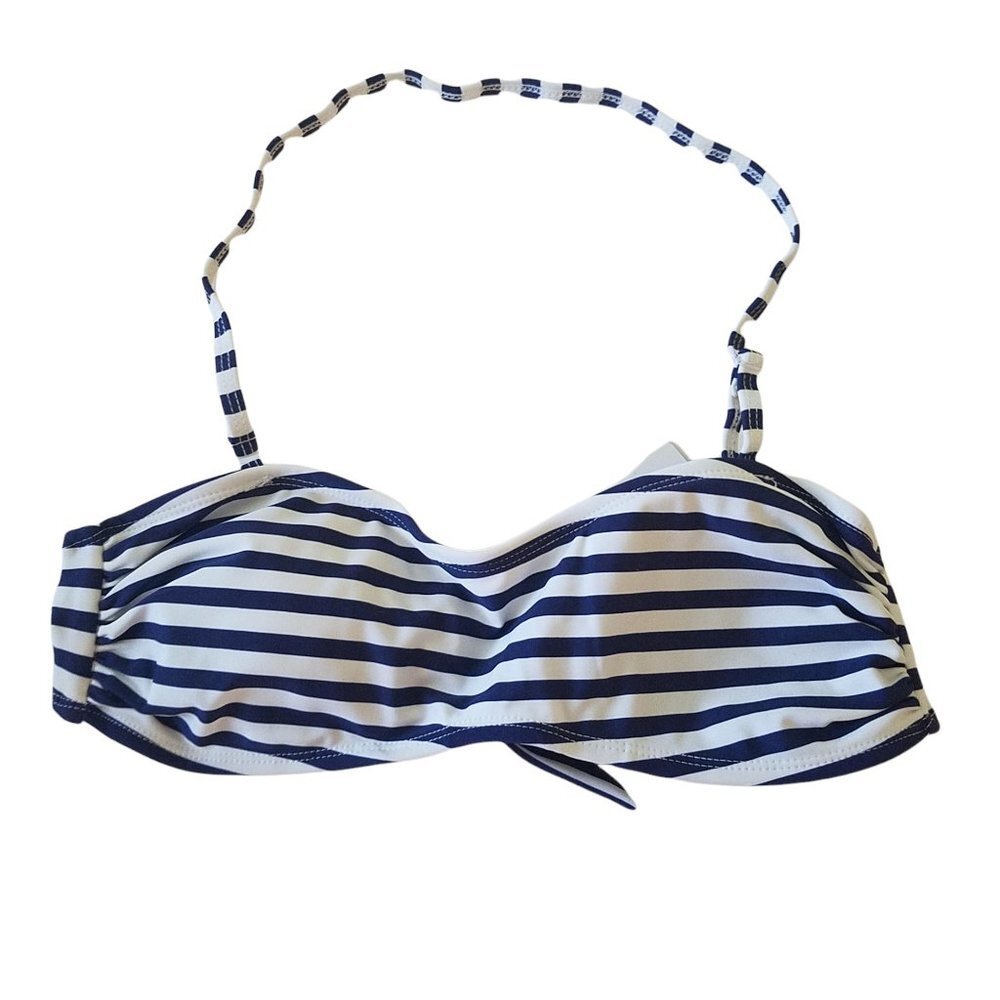 WB Bandeau‎ Swim Bikini with Adjustable Strap Medium